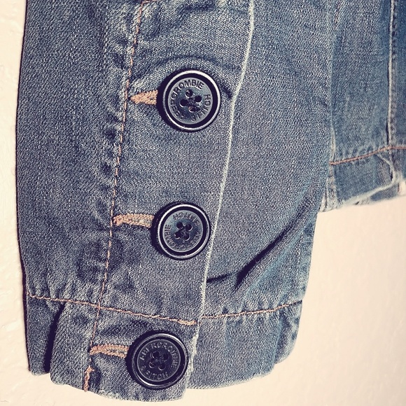 Abercrombie and Fitch Jeans distressed jacket - Picture 5 of 8